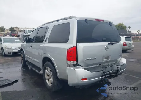 2008 Nissan Armada Se from USA, damaged, VIN 5N1AA08D58N618000